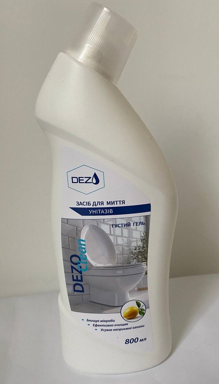 DEZO Clean засіб для миття та чищення унітазів